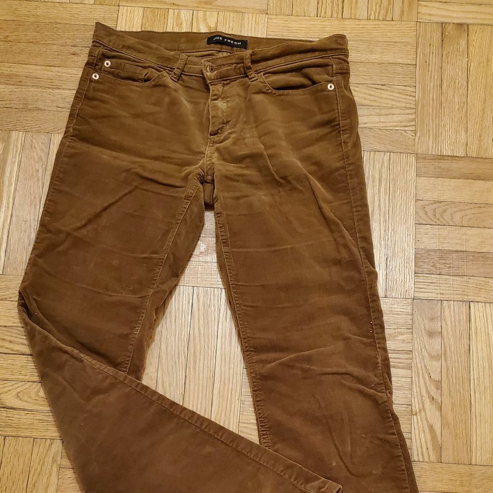 Corduroy Casual Boot Pants